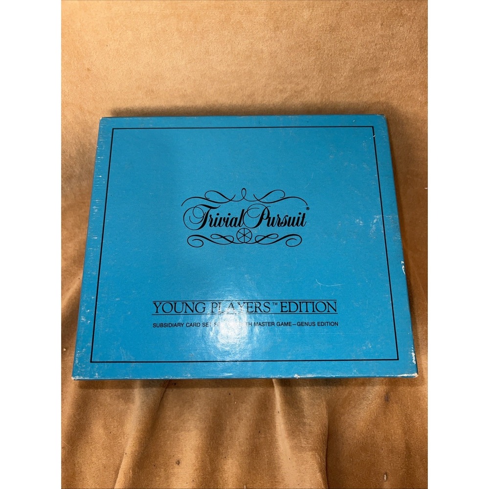 Trivial Pursuit Young Players Edition Trivia Card Set FOR USE W MASTER GAME 1985